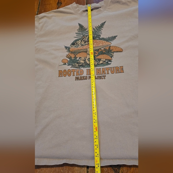 Rooted in Nature Parks Project Mushroom T-Shirt Mens/Unisex (Sold Out Color) XL - Picture 7 of 9